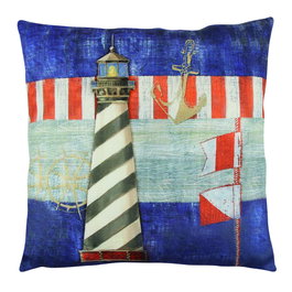 Aberto Design Cojín Multicolor 43 x 43 cm